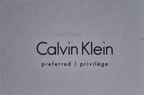 Calvin Klein preferred